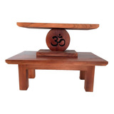 Altar Mesa Mantra Om Meditação Oratório