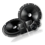 Alto Falante 6 Polegada Pioneer Kit Duas Vias Ts c170br 220w Cor Preto