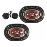 Alto Falante 6x9 B4x69x 140w Rms Bravox Mini Tweeter 600w