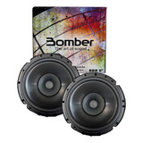 Alto Falante Bomber Bbr6 6pol 100rms Full Range Montadora Cor Preto