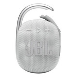 Alto falante Jbl Clip 4 Portátil Bluetooth Waterproof White