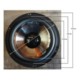 Alto Falante Philco De Sub Grave De 8 Polegadas O Par