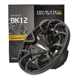 Alto Falante Subwoofer Bravox Bk12 d2 700w 12 Pol 2ohms Cor Preto