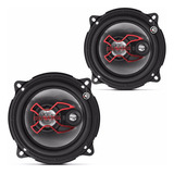 Alto Falante Triaxial 5 Polegadas Bravox B3x50x 100w Rms Par