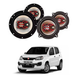 Alto Falantes Dianteiro traseiro 5 6 Polegadas Fiat Uno