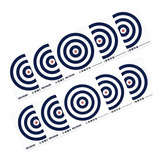 Alvos De Papel Tiro Esportivo Rossi Treinamento Kit 40 Und