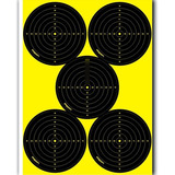 Alvos Reativos Airsoft Fluorescentes 100mm Kit 10 Alvos 