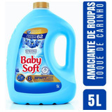 Amaciante Baby Soft Toque De Carinho Em Galão 5 Litros