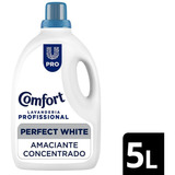 Amaciante Concentrado Comfort Profissional Perfect White 5l