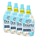 Amaciante Downy Concentrado Perfume Suave 1 5l Com 4 Un