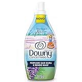 Amaciante Downy Concentrado Seiva De Alfazema Com Perfume Que Dura Por Mais Tempo E Proteção Contra Maus Odores 1 5L