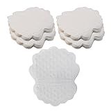 Amagogo 100 Unidades De Absorventes De Suor Nas Axilas Descartáveis Invisíveis Grandes Respiráveis Adesivos Absorventes De Suor Nas Axilas Para Roupas Sabor Menta