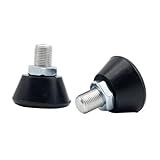 Amagogo 2Pcs Roller Skate Brake Heads Roller Inline Skate Stoppers Portable Multipurpose Skate Training Tool Para Pisos De Cimento Preto