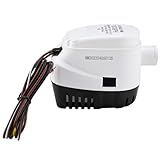 Amarine Made Bomba De água Submersível Automática De Porão De Barco 12v 1100gph Bomba De água De Esgoto Para Barco Pequeno A Bomba Automática De 1100 Gph 