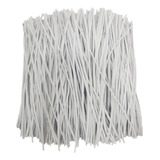 Amarrilho Fecho Araminho Plástico Branco 8cm 6000un 3kg
