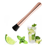 Amassador Bartender Cor Bronze Macerador Caipirinhas Mojito