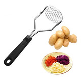 Amassador Batatas Espremedor Manual Legumes Multiuso Inox