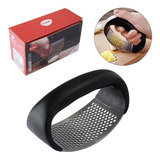 Amassador De Alho Triturador Moedor Espremedor Inox Manual
