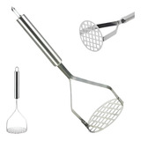 Amassador De Batatas Tudo Casa Premium Inox 25cm 8cm