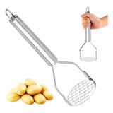 Amassador Manual Espremedor De Batata E Feijão Em Aço Inox
