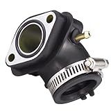 Amavoler GY6 125cc 150cc Coletor De Admissão De Carburador Tubo De Reposição Peças De Reposição Serve Para Motor 152QMI 157QMJ Scooter Chinês Ciclomotor ATV Go Kart 1 Peça 