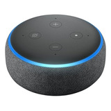 Amazon Echo Dot 3rd Gen Com Assistente Virtual Alexa Carvão