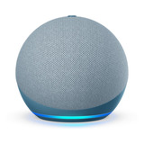 Amazon Echo Dot 4th Gen Com Assistente Virtual Alexa Twilight Blue 110v 240v