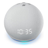 Amazon Echo Dot 4th Gen With Clock Com Assistente Virtual Al