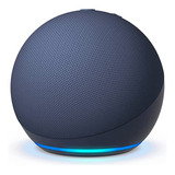 Amazon Echo Dot 5th Gen Com Assistente Virtual Alexa Deep Sea Blue 110v 240v