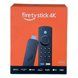 Amazon Fire Tv Stick 4k 2 Geração 8gb Wifi6 Voz Alexa Preto