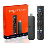 Amazon Fire Tv Stick 4k Max 16gb Wifi 6 Ultra Rápido Cor Preto
