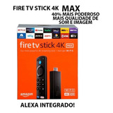 Amazon Fire Tv Stick 4k Max Original Wi fi 6 Lançamento 