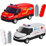 Ambulância De Brinquedo E Carrinho De