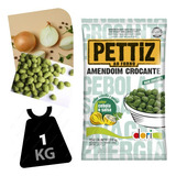 Amendoim Cebola Salsa Pettiz Crocante Pacote 1 010 Kilo Dori