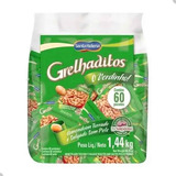Amendoim Sem Pele Grelhaditos Santa Helena Pacote C 60 X 24g