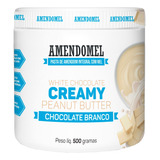 Amendomel Chocolate Branco Pasta De Amendoim 500g Thiani