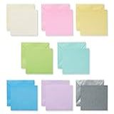 American Greetings Cartão Em Branco De Painel único Com Envelopes Cores Pastel 100 Unidades