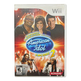 American Idol Encore 2 Nintendo Wii Karaokê Game Original