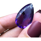 Ametista 21 350 Cts Gota Natural 27x16 Mm Pedra Preciosa A