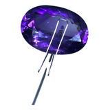 Ametista 27 310 Cts Oval Natural 23x17 Mm Pedra Preciosa A