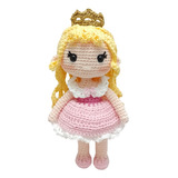 Amigurumi Boneca Princesa Aurora A Bela Adormecida Em Crochê