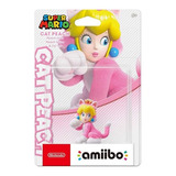 Amiibo Cat Peach Super Mario Switch New 3dsxl Wii U