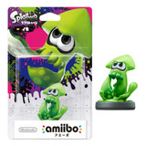 Amiibo Inkling Squid Green Splatoon Nintendo
