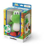 Amiibo Mega Yarn Yoshi De Lã Woolly World Wii U 3ds Lacrado