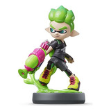 Amiibo Nintendo Inkling Boy verde Neon Série Splatoon