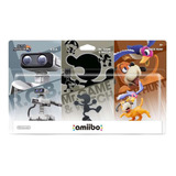 Amiibo R o b Mr Game E Watch Duck Hunt Super Smash Bros