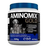 Aminomix Gold 500g Suplemento Para Cães E Gatos Vetnil