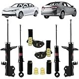 Amortecedor Kayaba Excel-G Dianteiro E Traseiro Kit Batente Corolla 2015 A 2019
