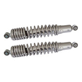 Amortecedor Moto Honda Cromado Cb 500 1997 2005 Par