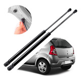 Amortecedor Tampa Traseira Sandero 2006 A 2012 2 Unidades